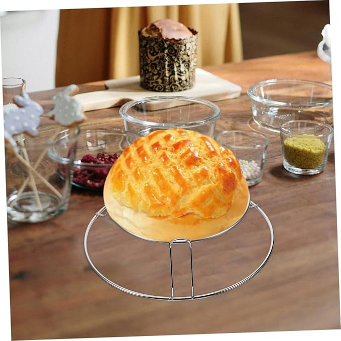 Cabilock Stainless Steel Cake Cooling Rack Baking Rack for Cakes for Cooling and Drying Easy to Clean and Space Saving Design
