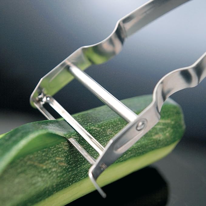 Westmark Peeler, Stainless Steel, Silver, 11.5 x 6.5 x 1.3 cm