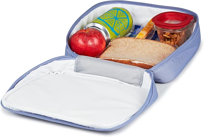 JanSport Lunch Break Insulated Cooler Bag - Leakproof Picnic Tote, Lavender Ash