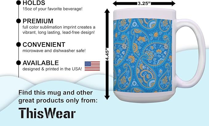 ThisWear Nautical Boating Gifts For Women First Mate Sailing Gifts Boat Mug Classic Nautical Anchor 15oz Ceramic Coffee Mug with Handle