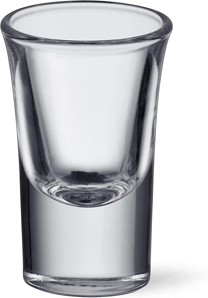Houdini 6-Pack Heavy Base Shot Glass Set, 1.2oz Shot Glasses