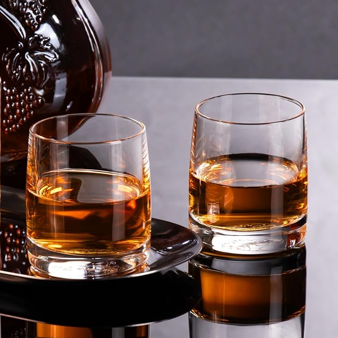 KAMMAK Shot Glasses Set of 2, 60ml/2oz Clear Espresso Shot Glass with Heavy Base for Bar Restaurants Home, Small Whiskey Shot Glass for Vodka, Whiskey, Tequila, Spirits & Liquors