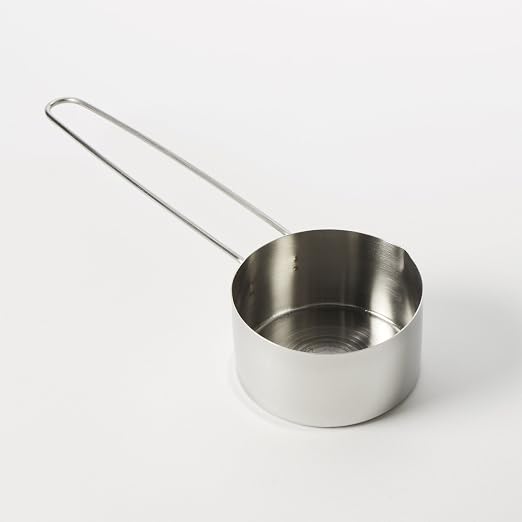 American Metalcraft Stainless Steel Measuring Cup Set, 1-Cup and 3/4-Cup Capacities