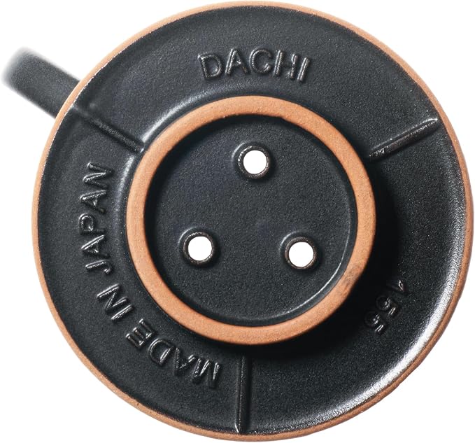 Carita Kalita Coffee Dripper Mino Ware High Heat Retention Pottery for 1 to 2 People, DACHI & KalitaMI 155, Sand Black #01107, Wave Series, Made in Japan, Drip Equipment, For 1 Person