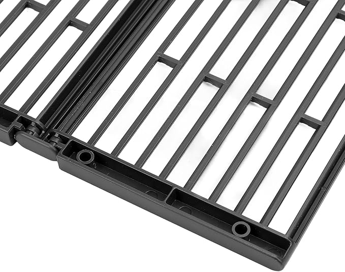 MAVIS LAVEN Foldable Over Sink Dish Drying Rack – Adjustable Non-Slip Dish Rack for Cups, Bowls, Fruits & Vegetables, Silicone-Edged Kitchen Drying Rack