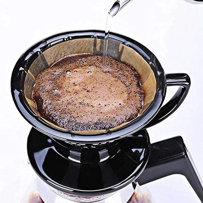Replacement Paper Filter Packs Laicky 800 Count White Coffee Filter Paper Round Coffee Maker Filters Compatible with Aerobie Aeropress Coffee and Espresso Makers Disposable Coffeee Tea Filters