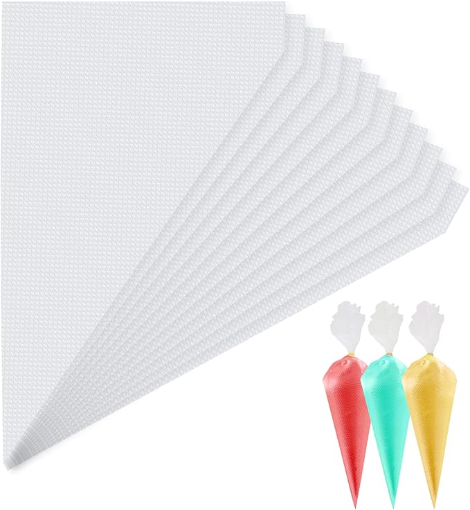 Piping Bags, 100pcs Disposable Small Piping Bags 12 inch, Mini Piping Bags, Pastry Piping Bags for Cream Frosting, Icing Bags for Cake and Dessert Decorations