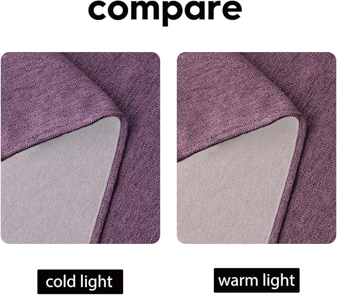 Artoid Mode Purple Table Runner, Seasonal Summer Washable Kitchen Dining Table Decoration for Home Party Decor 13x72 Inch