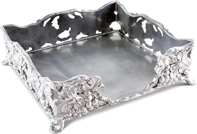 Arthur Court Designs Grape Luncheon Napkin Box