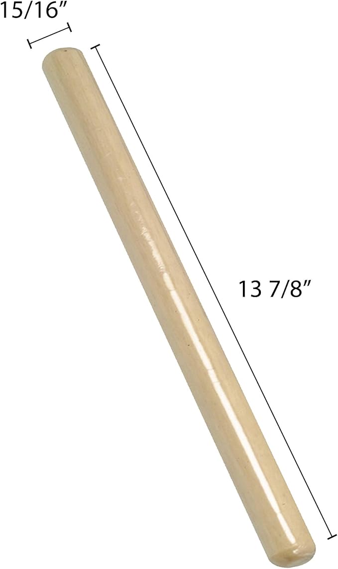 Thunder Group 14 Inch Wooden Rolling Pins