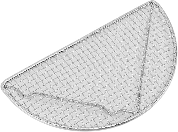 Cooling Rack, 304 Stainless Steel Wire Cooking Rack for Baking, High Temperature Resistant Oven Rack for Cooking, Roasting, Grilling (Large Semicircle 20CM)