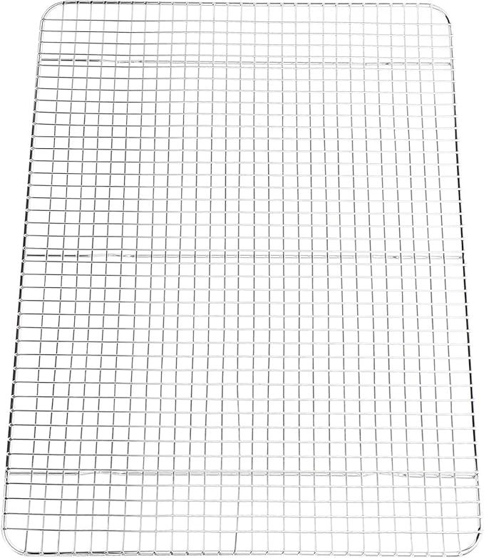 jojofuny Baking Cooling Rack Large Stainless Steel Wire Rack Oven Safe for Bread Cake Cookies Cooking and Grilling