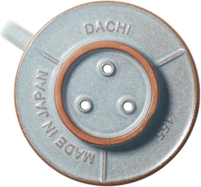 Carita Kalita Coffee Dripper Mino Ware High Heat Retention Pottery for 1 to 2 People, DACHI & KalitaMI 155, Sand Gray #01105, Wave Series, Made in Japan, Drip Equipment, For 1 Person