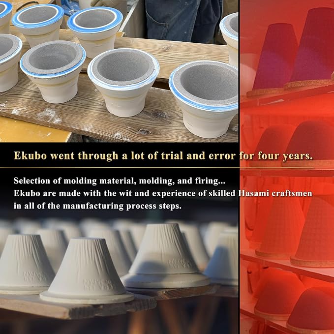 Ceramic Reusable Coffee Filter Pour Over Dripper Paperless Sustinable ekubo 1-4 Cup Made in Japan (Yellow)