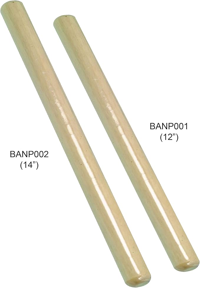 Thunder Group BANP001 Asian Style Rolling Pin 12" Long 1" Diameter