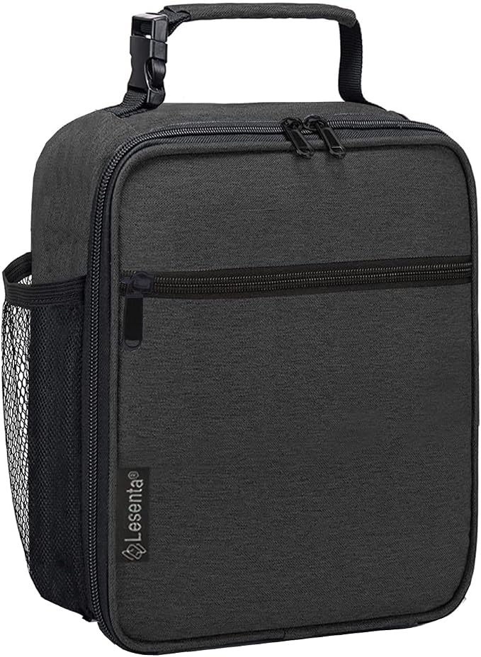 Lunch Box for Men Women Adult-Small Insulated Lunch Bag for Office Hiking - Portable Reusable Lunch Box