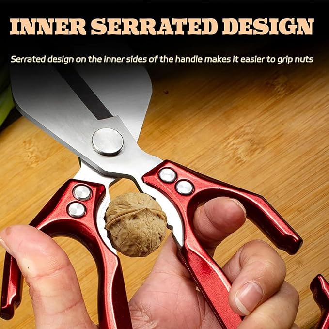 Heavy Duty Kitchen Shears, Multifunctional Heavy-Duty Kitchen Shears, Japanese Cooking Shearss for Chicken, Meat, Seafood Cutting