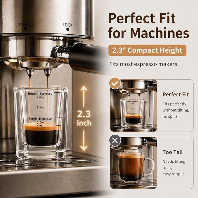 Ruckae Shot Glasses Measuring Cup Set 12 Pack Square Espresso Shot Glasses Liquid Heavy Glass -Incremental Measurement 2oz Shot Glass for Bars and Home Use