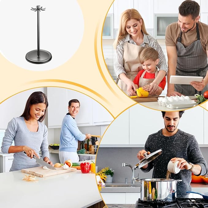 Tableware Storage Rack - 360 Degree Kitchen Countertop Utensil Holder, Kitchen Flatware Organizer Holder | Countertop Tableware Organizer, No Drilling Kitchen Flatware Organizer Rack For Spatulas