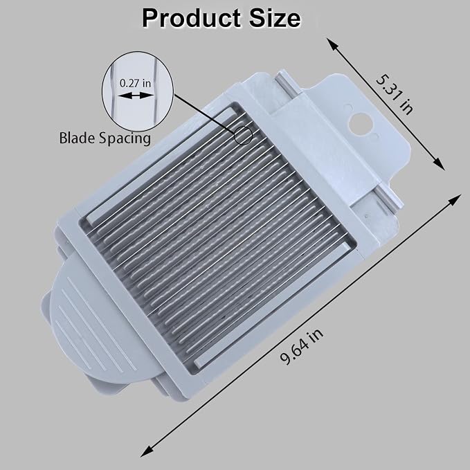 Tomato Slicer,Stainless Steel Tomato Cutter Dedicated Tomato Slicing Tool Portable and Easy Work for Hamburger Salad Tomato Slices