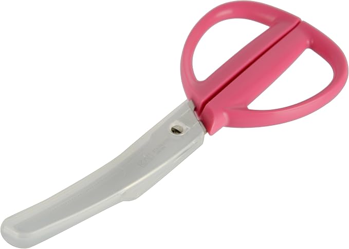 Kai Corporation DH2054 Kai House Select Kitchen Scissors, Disassembly, Curved with Case, Pink