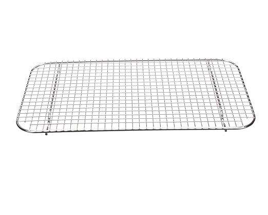 Vollrath Wire Grate,Full-Size,SS,18 x 10 x 3/4In., Silver (20028)