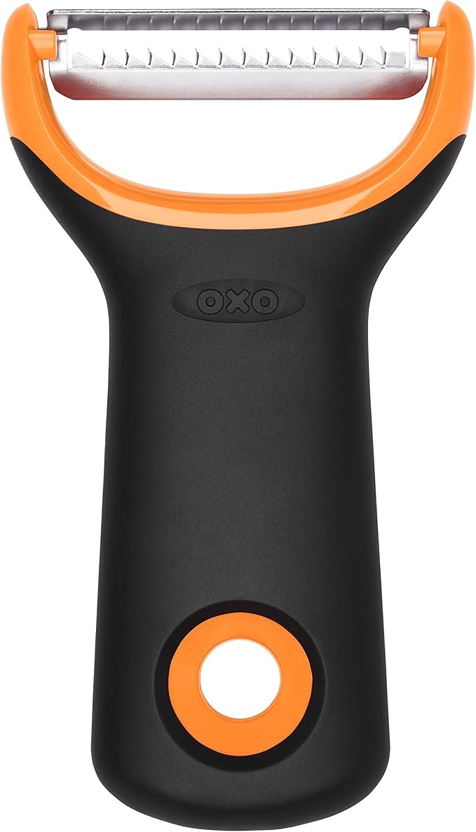 OXO Good Grips Handheld Mandoline Slicer & Good Grips Prep Julienne Y-Peeler, Black