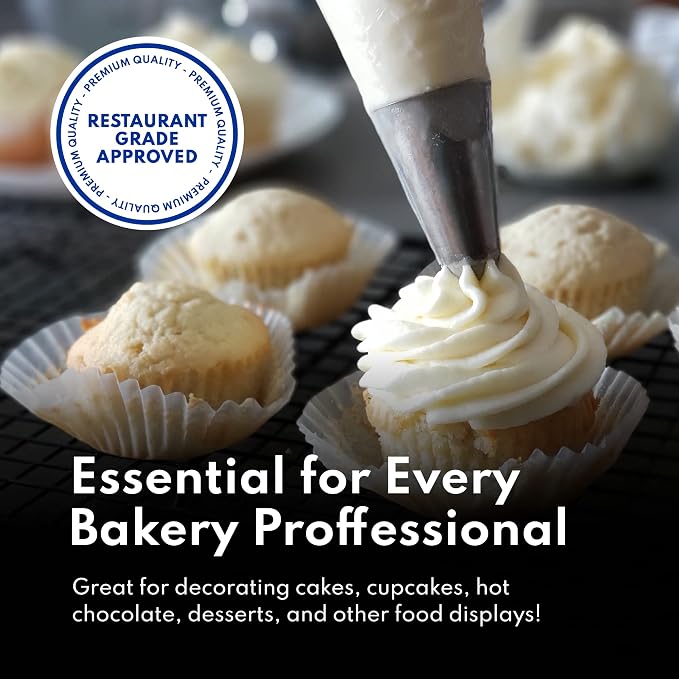 New Star Foodservice 24 Inch Bakery-Grade Plastic Pastry Bag, Reusable Cake Decorating and Piping Bag