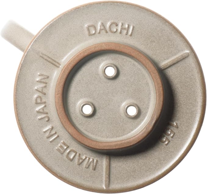 Carita Kalita Coffee Dripper Mino Ware High Heat Retention Pottery for 1 to 2 People, DACHI & KalitaMI 155, Sand Beige, #01101, Wave Series, Made in Japan, Drip Equipment, For One Person