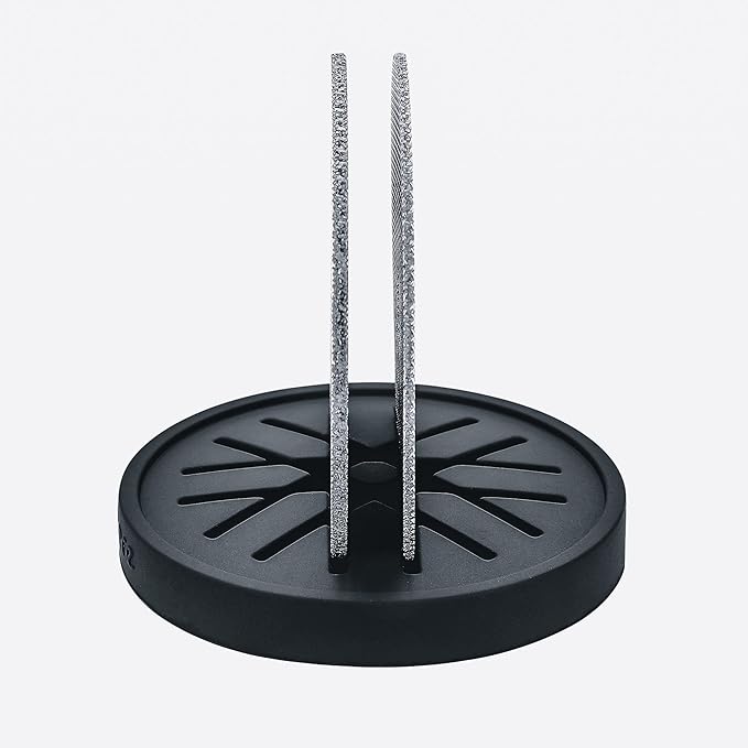 Normcore 2 Packs 53.3mm Puck Screen with Stand - Reusable Contact Shower Screen with Silicone Holder - 1.7mm / 1.0mm Thickness 150μm Mesh - Compatible with Espresso Machine 54mm Portafilter Basket