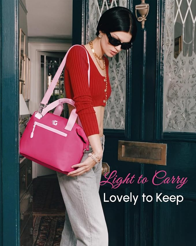 GLORIEROO Pastel Lunch Box Women | Insulated Soft Waterproof Leakproof Lunch Bag Cooler | Adjustable Strap | BPA-Free