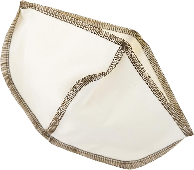 CoffeeSock ’The Original’ Reusable 100% Organic Cotton Coffee Filters - 2 pack Basket Filters 3-6 cup fit | Coffee Sock Cloth Coffee Filter | Organic Cotton Alternative – Zero-waste & Eco-Friendly