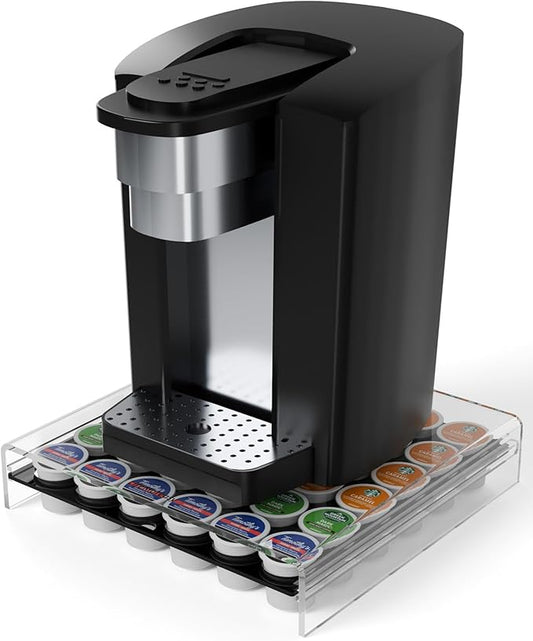 K Cup Holder,Coffee Pod Holder Drawer Capsule Display Storage for K cup - 36 pods