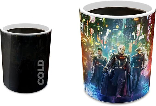 Morphing Mugs Star Wars – Obi-Wan Kenobi – The Inquisition – One 11 oz Color Changing Ceramic Mug – Image Revealed When HOT Liquid Is Added! MMUG1536