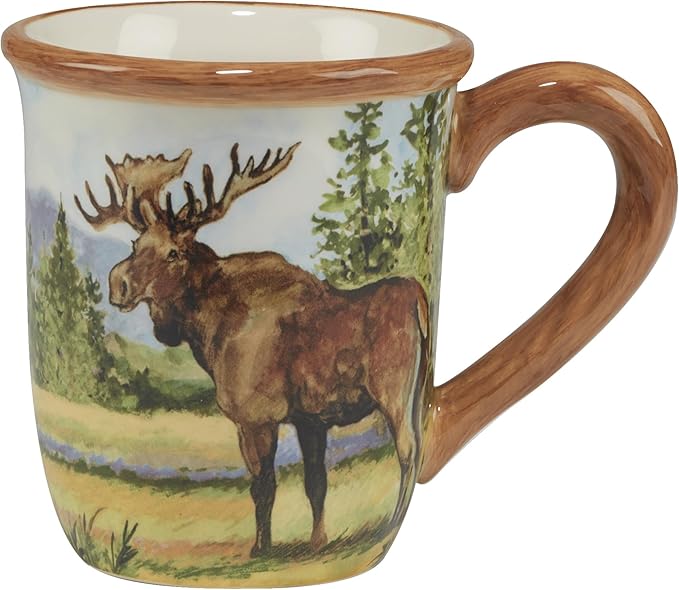 Certified International Mountain Summit 16 oz. Mug, Set of 4