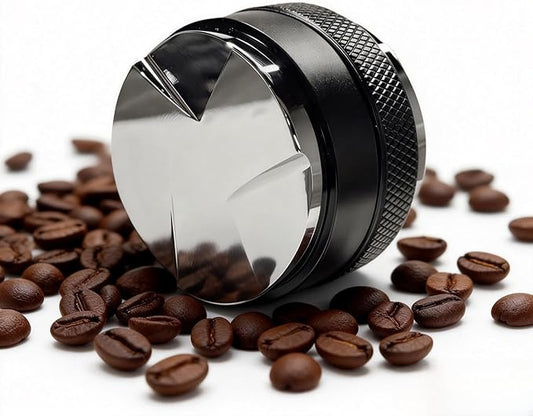 Espresso Accessory - 51mm Espresso Tamper and Distributor, Coffee Grounds Leveler, Adjustable Depth Compatible - Professional Espresso Manual Tamper.