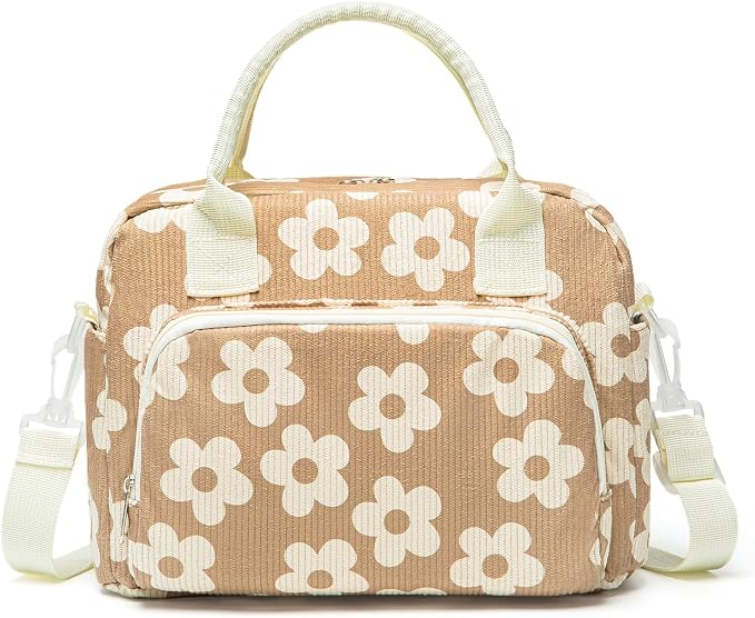 MEXS Insulated Lunch Bag for Women Men Large Reusable Lunch Box Adult Leakproof Portable Cooler Tote Bags for Work Picnic