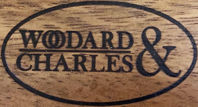 Woodard & Charles Acacia Wood Medium Pinched Serving Tray, for Charcutreie, Sushi, Dessert, Sandwiches and More, 9.5" x 6" x 0.75" ★★Pack of 24★★