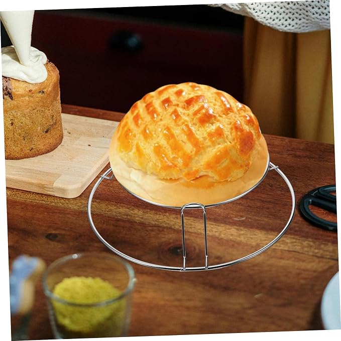 Stainless Steel Cooling Rack for Baking Versatile Cake Bread Cooling Stand Sturdy Design for Cooling Drying Easy to Clean Stable Use