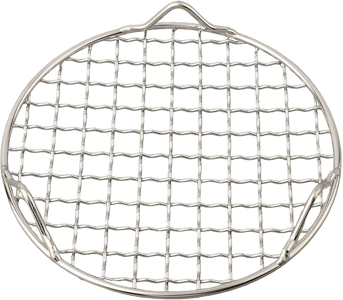 Round Cooling Rack 201 Stainless Steel Wire Grid For Baking, Grilling, Steaming And Drying Food In Oven Or Kitchen, Silver, Multiple Sizes Available(15cm)