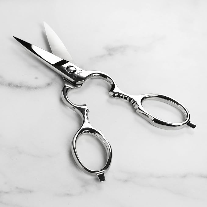 Enso Kitchen Shears – Made in Japan – Multipurpose Take-Apart Forged Stainless Steel Scissors
