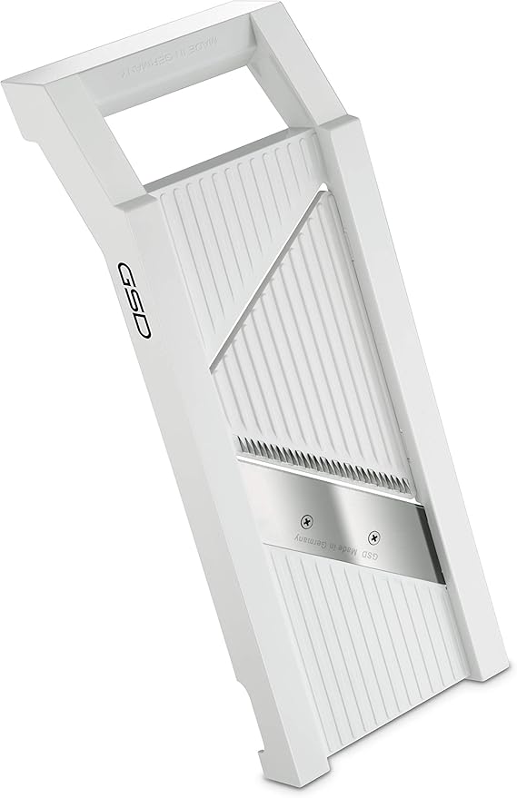 GSD Universal Vegetable Slicer With 5 Changeable Blades, White