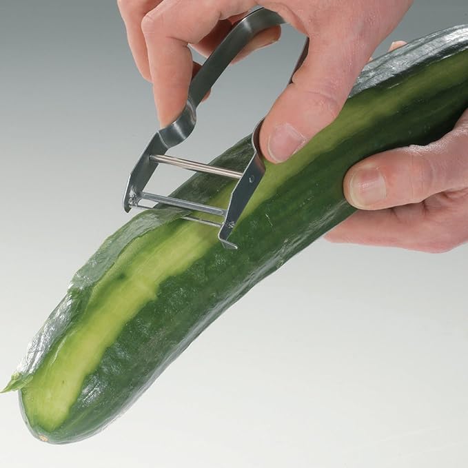 Westmark Peeler, Stainless Steel, Silver, 11.5 x 6.5 x 1.3 cm
