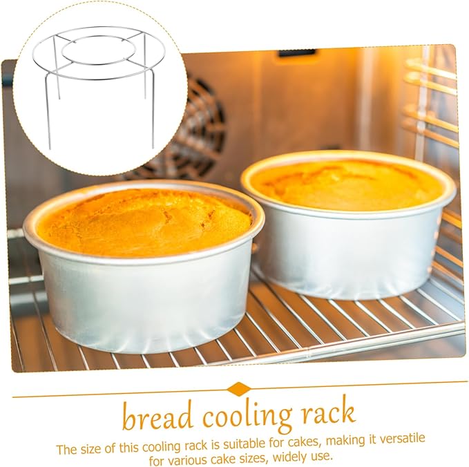 Cabilock Stainless Steel Cooling Rack Baking Rack for Cakes Bread Desserts Sturdy Design for Baking Refrigerating and Drying for Cakes