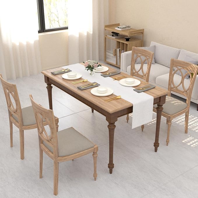 Dinning Table Runner Cloth 12 x 120 Inches Farmhouse Kitchen Coffee Burlap Table Runner Cloth for Holiday Party, Pure White
