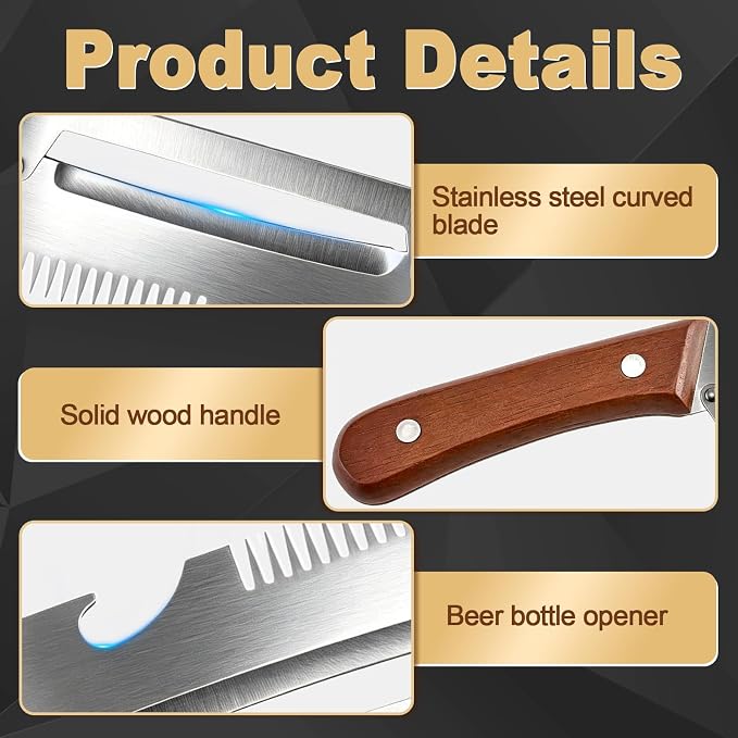 Multifunctional Vegetable Peeler for Kitchen, 3-in-1 Stainless Steel Potato Carrot Peeler with Bottle Opener, Zero Snag Wooden Peeler for Fruits & Veggies (2 PCS)