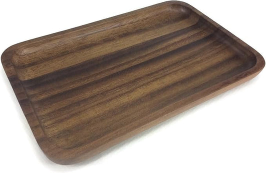6 x 9 Inch Food Tray Wooden Utensil Raintree Wood Serving Tray Serving Bowl Restaurant Wooden Handcraft Serving