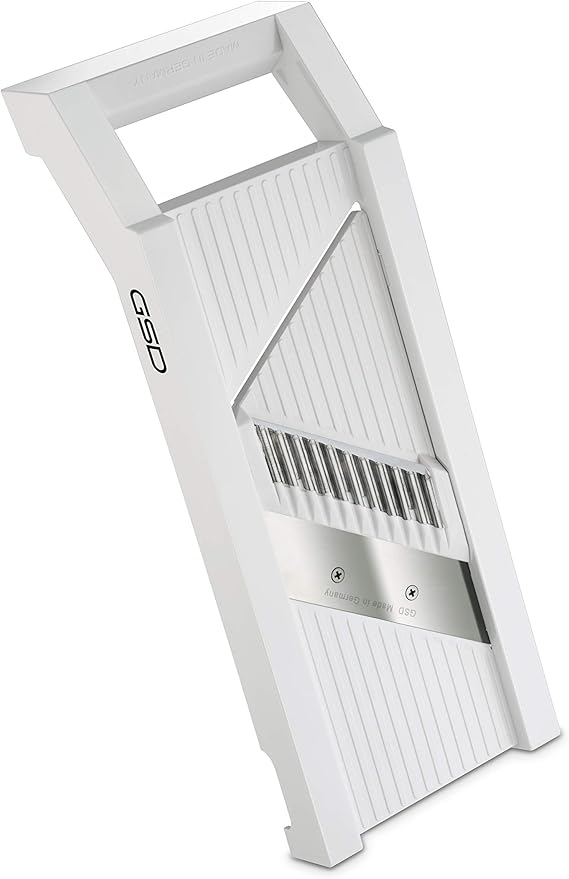 GSD Universal Vegetable Slicer With 5 Changeable Blades, White