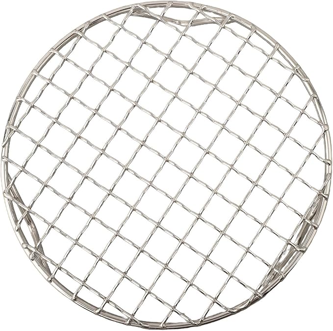 Round Cooling Rack 201 Stainless Steel Wire Grid For Baking, Grilling, Steaming And Drying Food In Oven Or Kitchen, Silver, Multiple Sizes Available(15cm)