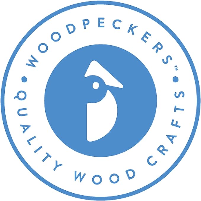 Unfinished Wood Nesting Serving Trays with Handles, Set of 3, Play Tray for Crafting, Resin, Organizing, & DIY Décor, by Woodpeckers
